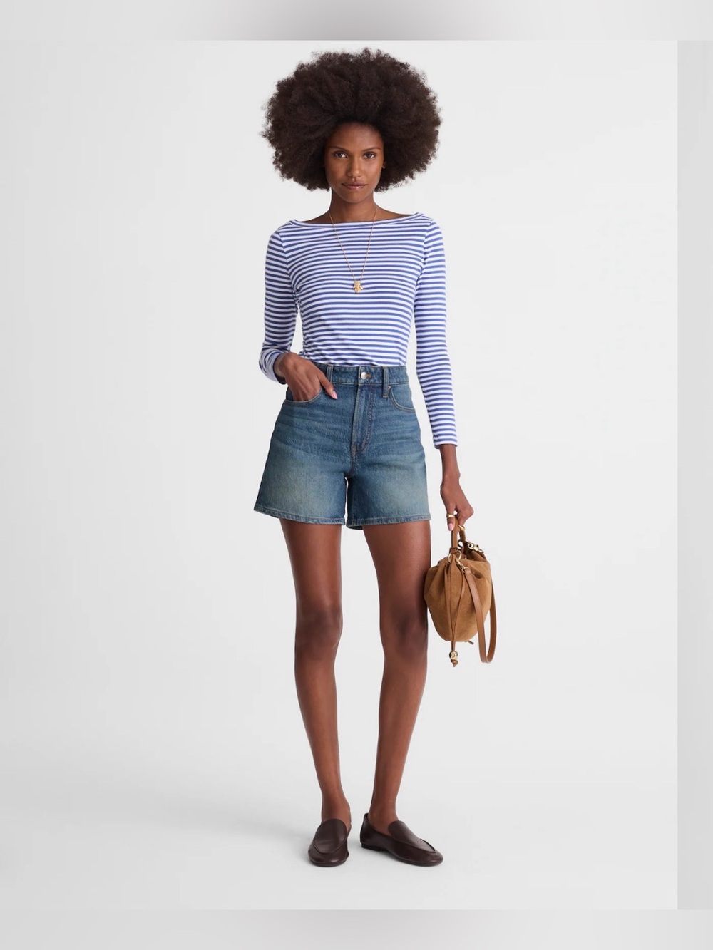 Madewell The Perfect Vintage Mid-Length Jean Short